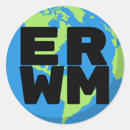 World Missions Logo Stickers  ラウンドシール