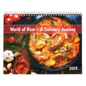 World of Rice – A Culinary Journey カレンダー (カバー)
