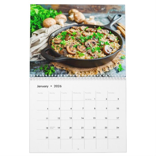 World of Rice – A Culinary Journey カレンダー (1月 2026)