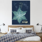 World of Starlight Canvas Print キャンバスプリント (インサイチュ (寝室))