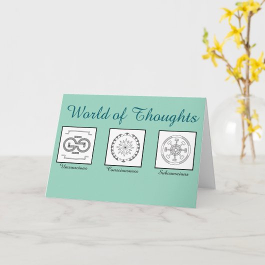 World of Thoughts カード (黄色い花)
