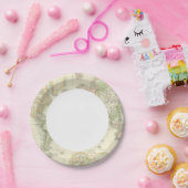 World On Mercator投影 ペーパープレート (パーティー)