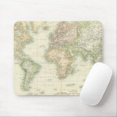 World On Mercator投影 マウスパッド (マウス)