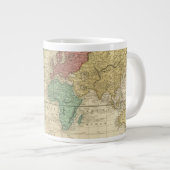 World on Mercators Projection 2 ジャンボコーヒーマグカップ (正面右)
