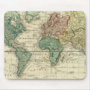 World on Mercators Projection(World on Mercators P マウスパッド