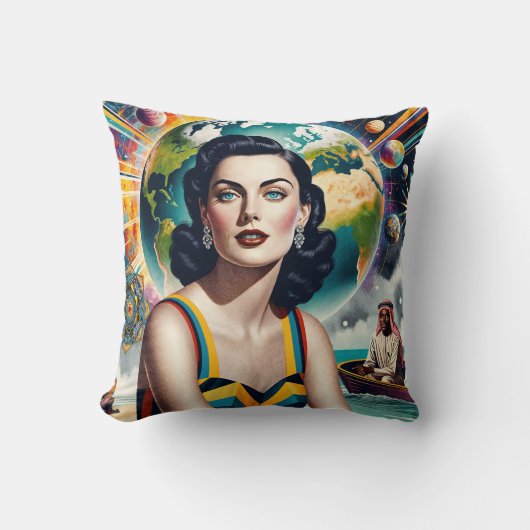 World Peace クッション (正面)