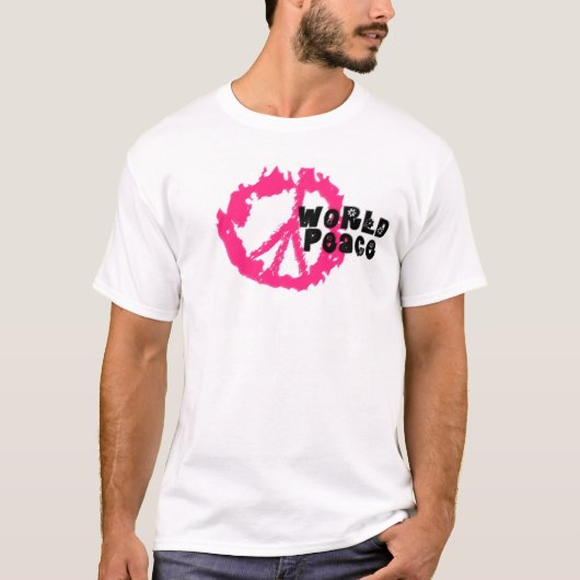 world_peace_02 tシャツ (正面)