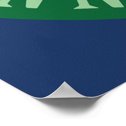 World Peace Begins With Inner Peace Poster ポスター (角)