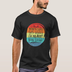 World Photo's Day Camera Photographyデザイン Tシャツ
