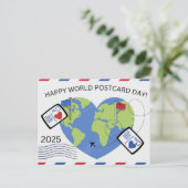 World Postcard Day 2025 ポストカード (スタンド正面)