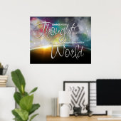 World Posterの変更 ポスター (ホームオフィス)