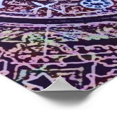 World Religions Tree of Life Peace ポスター (角)