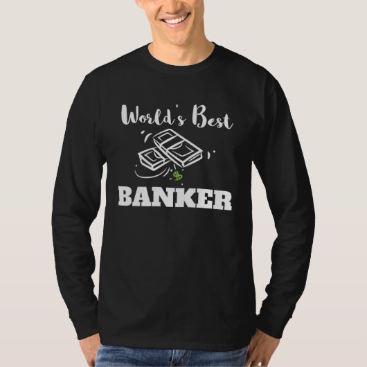World s Best Banker Tシャツ (正面)