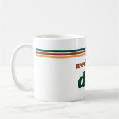 World’s Best Dad Mug | Retro 70s Father’s Day Gift コーヒーマグカップ (左)