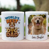 World’s Best Dog Dad | Custom Father’s Day マグカップ