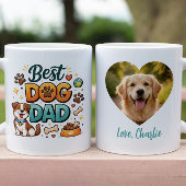 World’s Best Dog Dad | Custom Father’s Day マグカップ