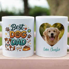 World’s Best Dog Dad | Custom Father’s Day マグカップ