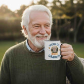 World’s Best Grandpa Photo Mug – Gift for Grandad マグカップ