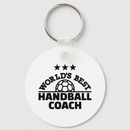 World’s best Handball coach キーホルダー (正面)