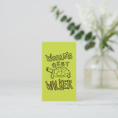 World’s Best Turtle Walker 名刺 (スタンド正面)