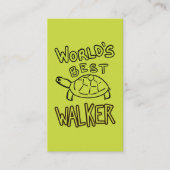 World’s Best Turtle Walker 名刺 (正面)