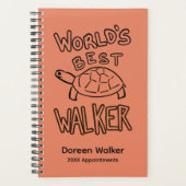 World’s Best Turtle Walker Planner プランナー手帳 (正面)