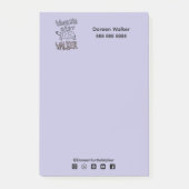 World’s Best Turtle Walker Sticky Notes ポストイット (正面)