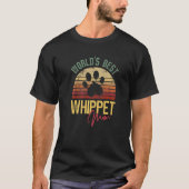 World´s Best Whippet Mom   Tシャツ (正面)