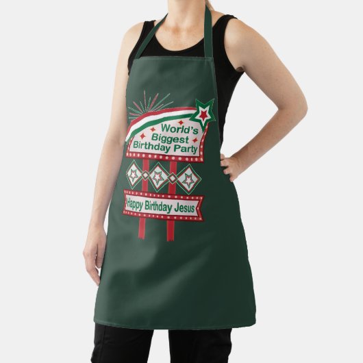 World’s Biggest Birthday Party Marquee エプロン (インサイチュ)