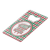 World’s Biggest Birthday Party Marquee クレジットカード栓抜き (正面アングル)