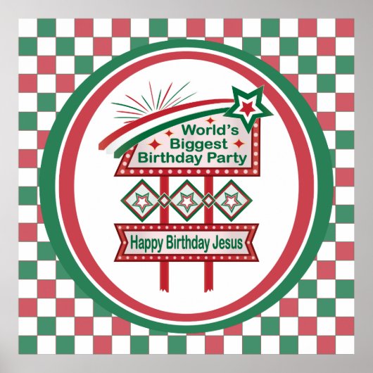 World’s Biggest Birthday Party Marquee ポスター (正面)