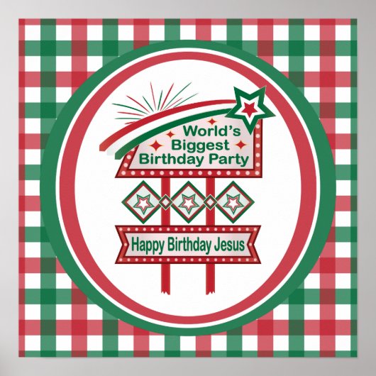 World’s Biggest Birthday Party Marquee ポスター (正面)