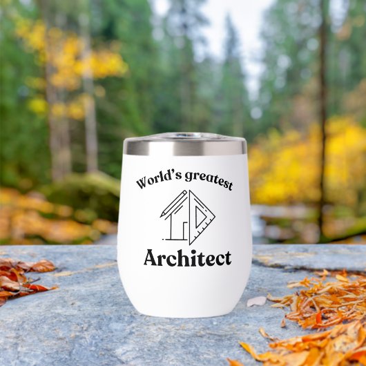 World’s Greatest Architect Custom Name Typography (アウトドア (回転後))