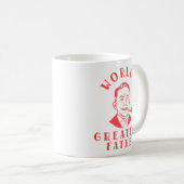 World’s Greatest Father Vintage Mug コーヒーマグカップ (正面右)