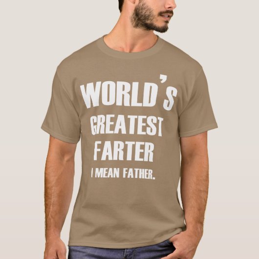 world s greatest father vintage tシャツ (正面)