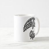World’s Greatest Mom Elegant Cursive Design コーヒーマグカップ (正面右)
