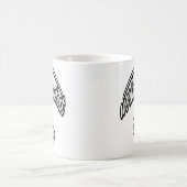 World’s Greatest Mom Elegant Cursive Design コーヒーマグカップ (中央)