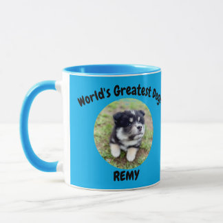 World’s Greatest Pet Custom Photo & Name Gift Mug マグカップ