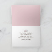 World’s Kindest CNA Floral Christmas サンキューカード (内部)