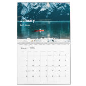 World’s Most Beautiful Scenic Travel Destinations  カレンダー (1月 2026)