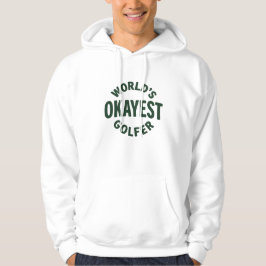 World’s Okayest Golfer Vintage Golf Humor パーカ