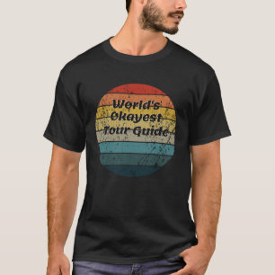 World s Okayest Tour Guideヴィンテージサンセット60s 70s Tシャツ