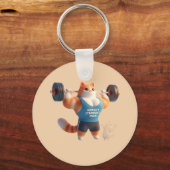 World’s Strongest Mom Cat Keychain キーホルダー (裏面)