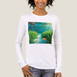 World Sea grass Day トライブレンドＴシャツ