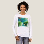 World Sea grass Day トライブレンドＴシャツ (正面全体)