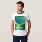 World Sea grass Day Tシャツ (正面フル)