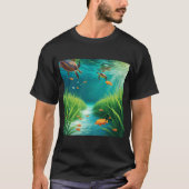 World Sea grass Day Tシャツ (正面)
