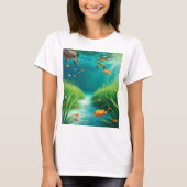World Sea grass Day Tシャツ (正面)