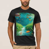 World Sea grass Day Tシャツ (正面)