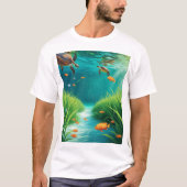World Sea grass Day Tシャツ (正面)